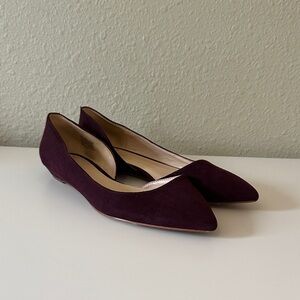 Nine West Deep Burgundy Flats